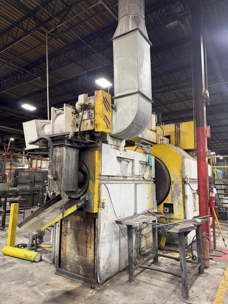 3-STAGE RANSOHOFF ROTARY DRUM BATCH AUTOMATIC PARTS DEBURR &amp; WASHER SYSTEM, NEW 2013: YOBRO #24300