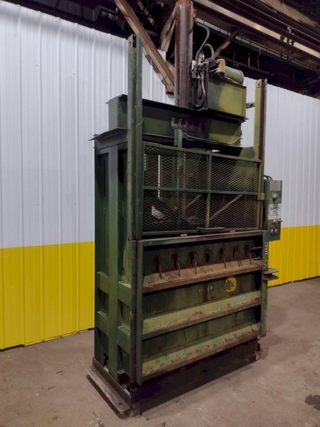 60&quot; X 30&quot; X 48&quot; SELCO MODEL #V5-HD HYDRAULIC VERTICAL BALER: STOCK 17517
