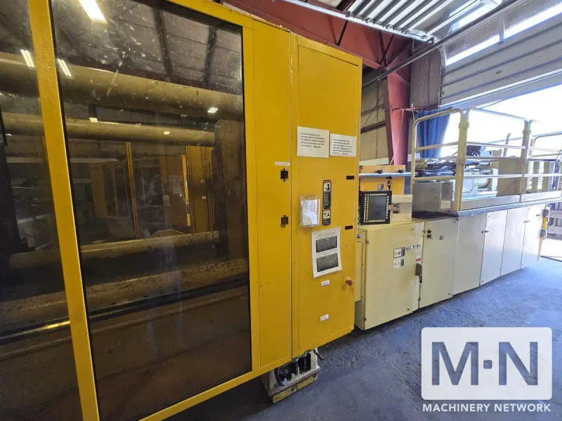 550 TON 39.2 OZ HUSKY MODEL H500RS80/65 HYLECTRIC INJECTION MOLDING MACHINE MFG 2006