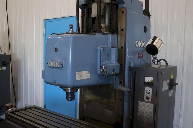 OKK VERTICAL MILL MODEL #MH-3V: STOCK #75084