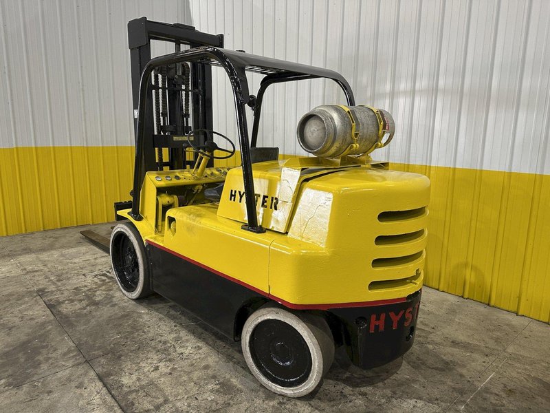 15,000 LBS HYSTER MODEL S150A LP GAS RIGGERS TYPE FORKLIFT: STOCK #22005