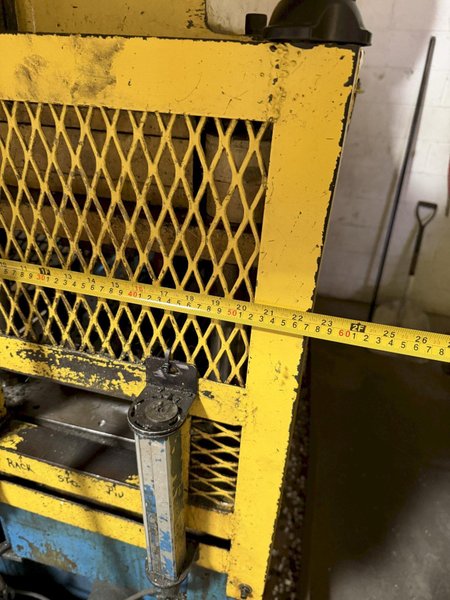 100 TON ROUSSELLE/HEIM 10B80 DOUBLE CRANK GAP FRAME PRESS. STOCK # 0759626