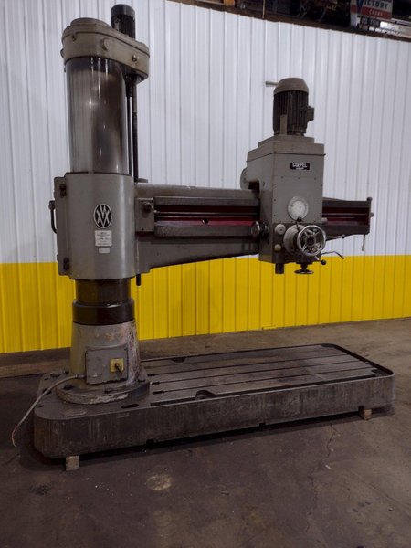 7&#039; X 16&quot; CSEPEL MODEL #RFH75/2000 RADIAL ARM DRILL: STOCK #19198