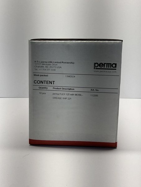 PACK OF 10 - PERMA Flex Automatic Lubrication Systems 125cc Mobil Grease XHP 221