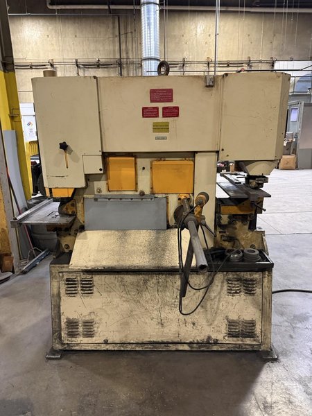 100 Ton Geka Hydracrop 100/A Hydraulic Ironworker- Variable Tooling Included