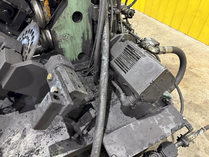 6" X 6" PEDDINGHAUS MODEL #623-L HYDRAULIC ANGLE-MASTER PUNCH &amp; SHEAR LINE: STOCK #22941