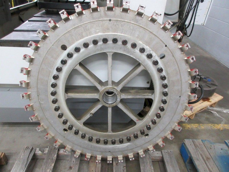 Used Haas 93-0944 Side Mount Tool Changer 40 Taper 40 Pocket Carousel Assembly