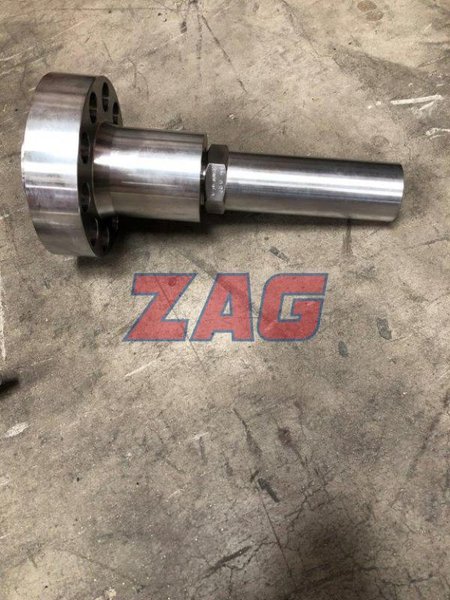 Nissei Like New FNX / NEX 50MM Screw, Smear Tip, End Cap and Nozzle.  Fits 50E or 50A Injection Unit