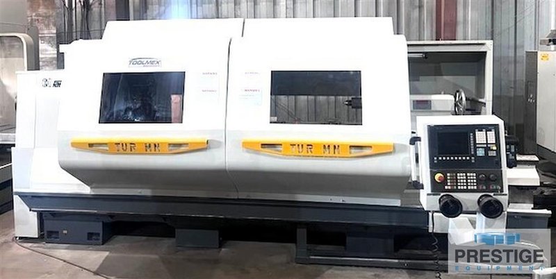 37" x 118" Toolmex TUR-930 CNC Hollow Spindle Lathe