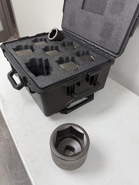 (8) 60 - 105 mm HYTORC 1.5&quot; HEX SOCKETS, FOR HYDRAULIC TORQUE WRENCH: YOBRO #24176