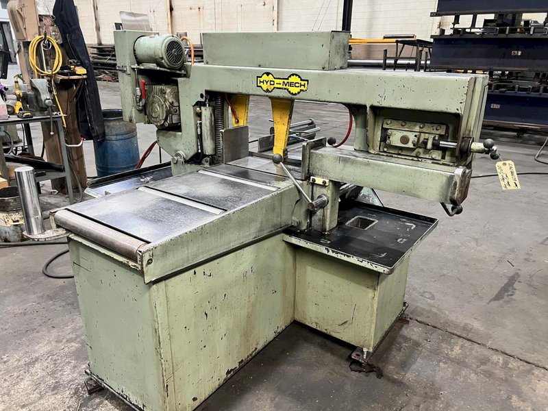 USED HYD-MECH MODEL S-20 MANUAL MITERING 13" X 18" BANDSAW, Stock# 11164, Year: 1998
