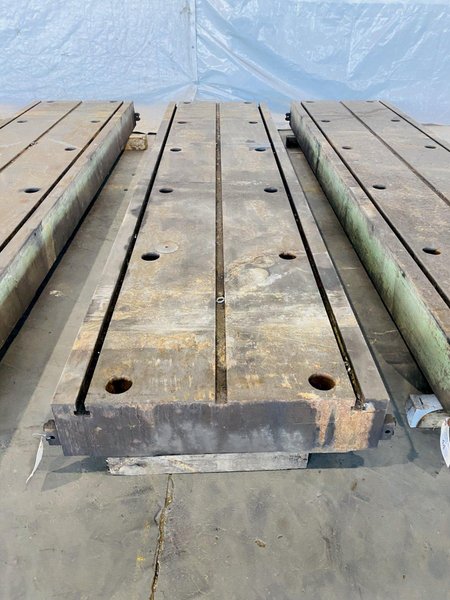 62&quot; X 262&quot; X 8&quot; T SLOTTED FLOOR PLATES. STOCK # 0317522