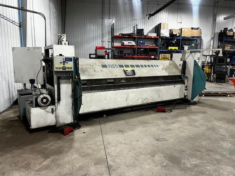 13'6" X 11 GAUGE FASTI-WERK 225-40-3.0 HYDRAULIC CNC FOLDING MACHINE. STOCK # 0981126