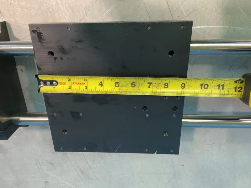 THOMPSON INDUSTRIES 9” X 9” LINEAR MOTION PLATE   -  2AA16AXBL