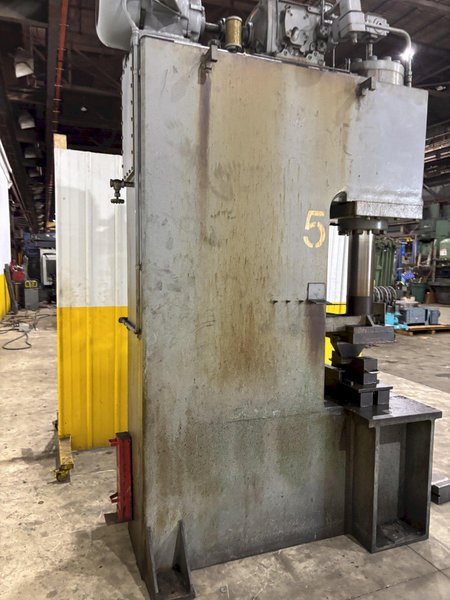 75 TON WILLIAMS &amp; WHITE HYDRAULIC GAP FRAME PRESS 16" STROKE: STOCK #23566