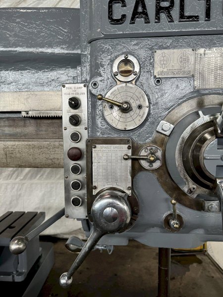 5&#039; X 17&quot; CARLTON 3A RADIAL ARM DRILL. STOCK # 0893424