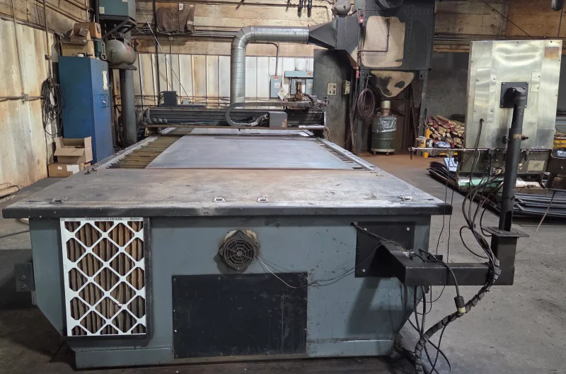 21' X 6' CNC PLASMA TABLE HPR260 POWER SUPPLY INTEGRATED CUTTING SYSTEM: YOBRO #25027