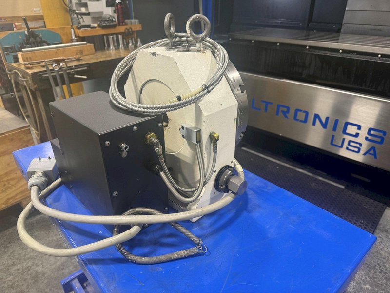 12" Milltronics Model DL-12-B 4th Axis Rotary Table.