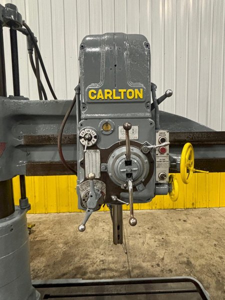 4&#039; ARM x 9&quot; CARLTON MODEL #1A POWER RADIAL ARM DRILL: YOBRO #24007