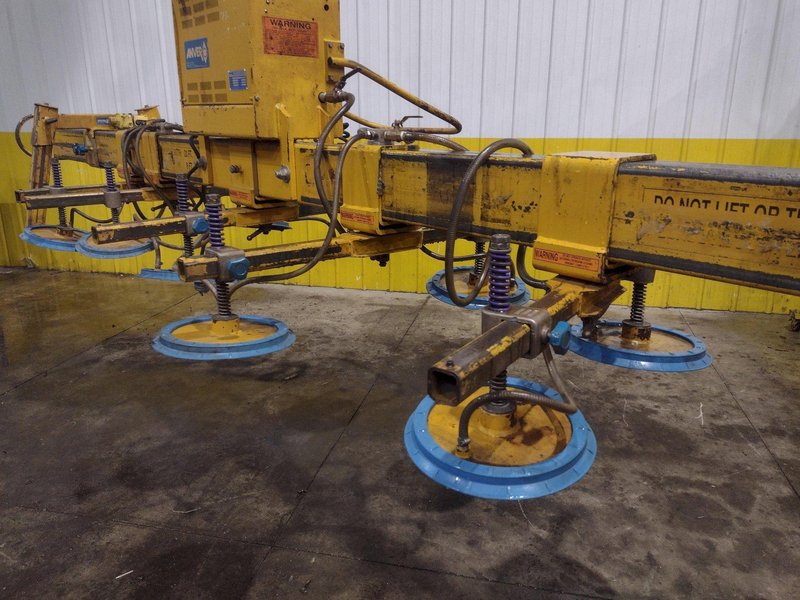 5,000 LBS ANVER MODEL #E500M10-200-5/44 VACUUM SHEET LIFTER:YOBRO #25016