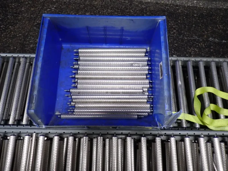 1" X 11" ROLLER CONVEYORS