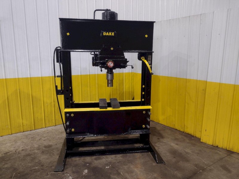 150 TON DAKE MODEL #5-150 H-FRAME HYDRAULIC PRESS: YOBRO #24689