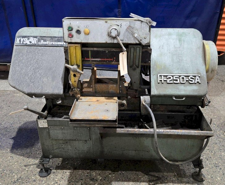 KYSOR JOHNSON H250-SA HORIZONTAL BAND SAW 3 PH 4 POLE USED