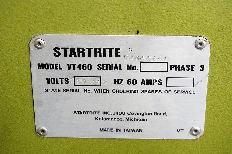 STARTRITE MODEL #VT460 VERTICAL BANDSAW: YOBRO #25932