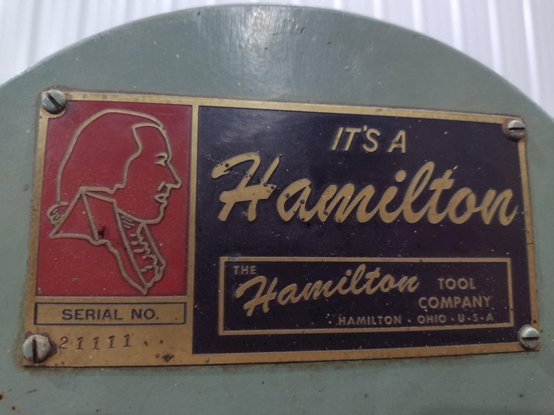 2500 LB X 25" X 31" HAMILTON MODEL #E3548 PORTABLE DIE SEPERATOR: STOCK #19412