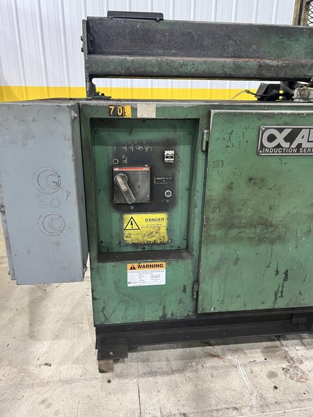 550 kW ALPHA-1 INDUCTION HEAT POWER SOURCE, COIL MODULE STATION &amp; CONTROLS: STOCK #19947
