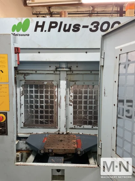 Matsuura H-Plus 300 4-Axis CNC Horizontal Machining Center - New 2008