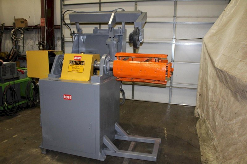 10000 LB X 28" ROWE MOTORIZED UNCOILER