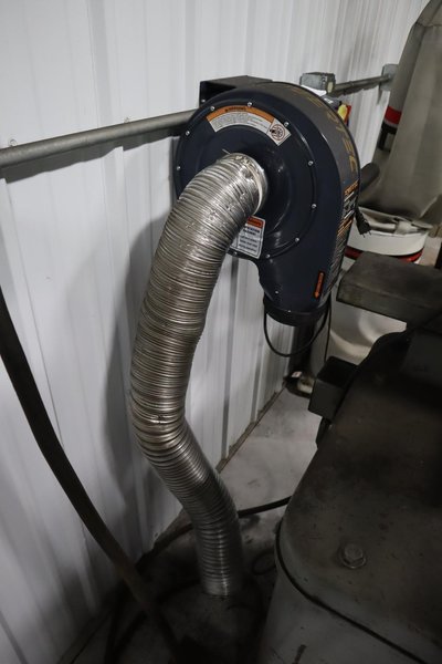 Powertek Wall Mount EC-5370 Dust Collector- Auction Item