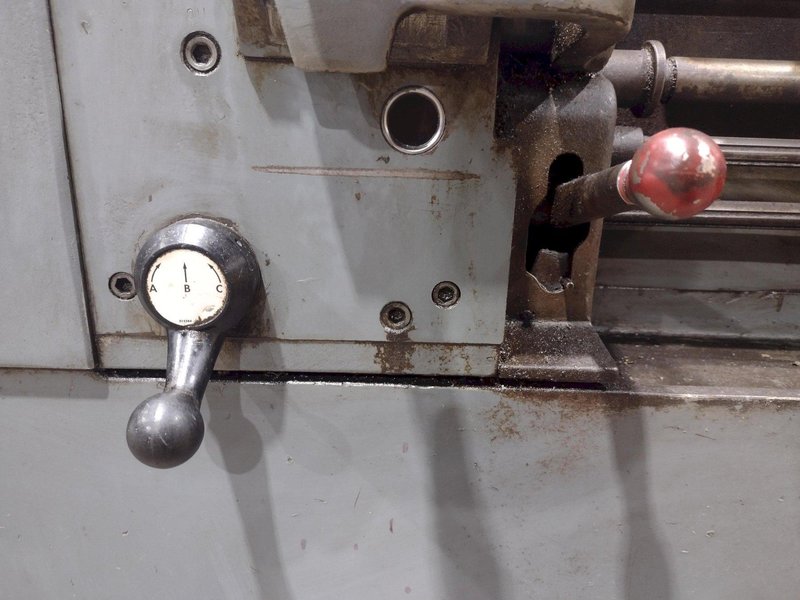 19" x 54" LEBLOND MODEL #7E REGAL ENGINE LATHE, 1.75" HOLE: STOCK #19469