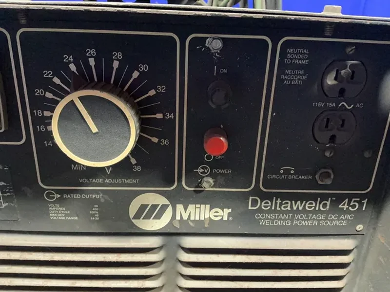 Miller  Welder  - Deltaweld 451