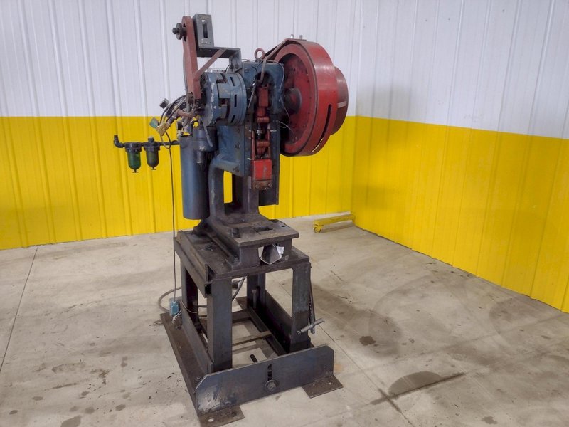 10 TON PERKINS MACHINE MODEL 12-A OBI STAMPING PUNCH PRESS: STOCK #20521