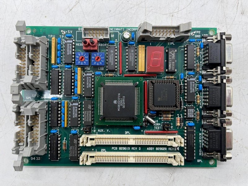 PCB 829619 REV D CINCINNATI INC ASSY 829620 REV E STOCK #16086