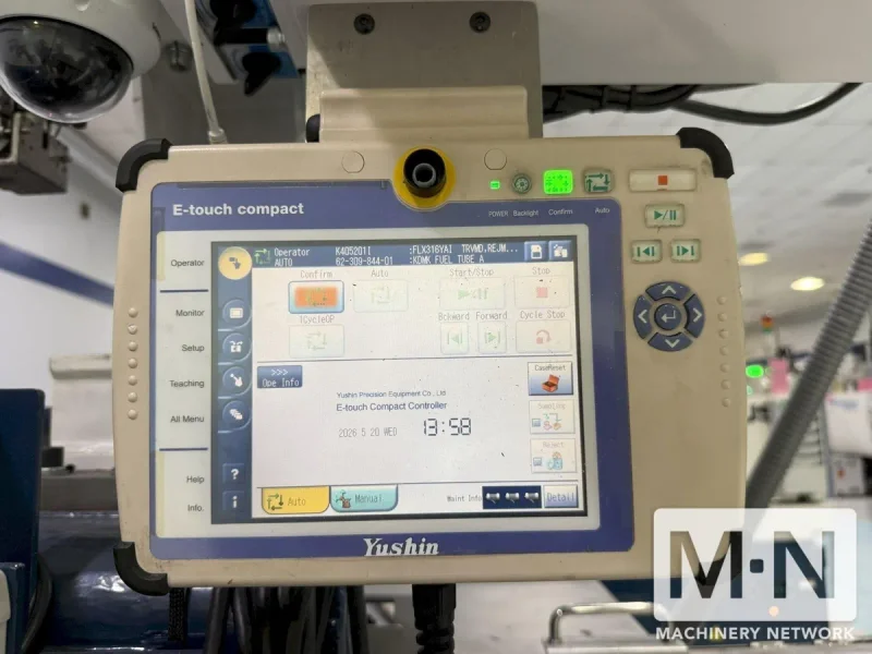YUSHIN ROBOT MODEL YA-150DL DUAL ARM SERVO ROBOT MFG 2010