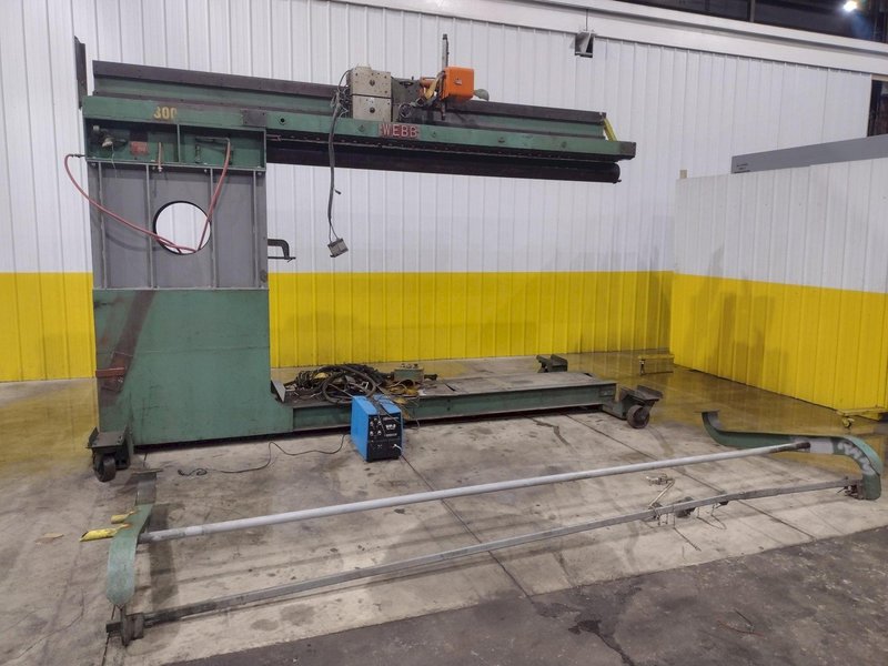 10&#039; X 10 GAUGE WEBB MODEL HMC-B/J128 SEAM WELDER: STOCK #22317