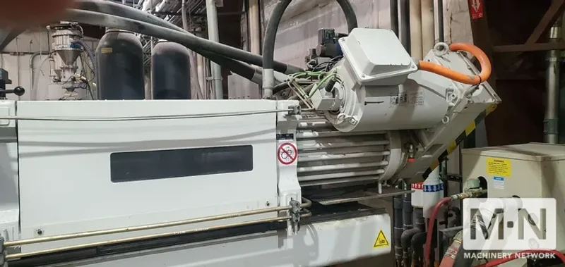 350 TON 53 OZ FERROMATIK MILACRON MODEL KTEC350 INJCTION MOLDER MFG 2013