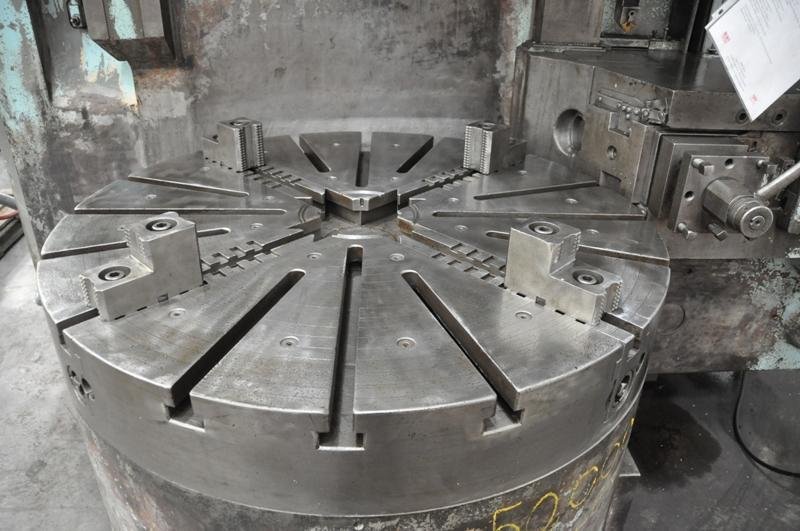 STOCK #13409 46&quot; BULLARD 4-JAW MODEL CUTMASTER VERTICAL TURRET LATHE
