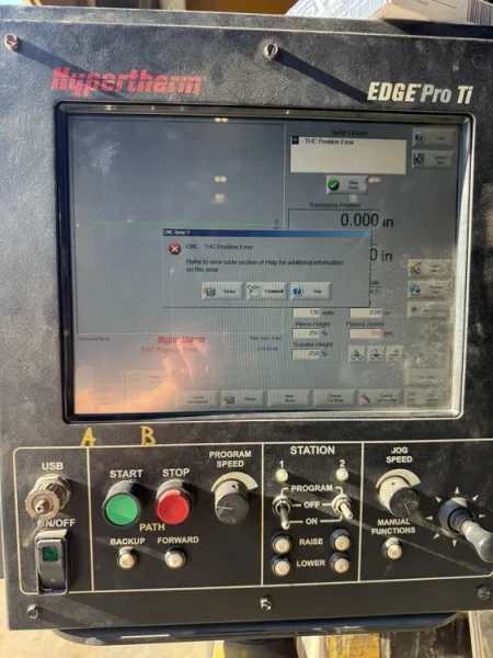 Used 2014 Koike Aronson Monograph Extreme 5' x 12' 105 Amp CNC Plasma Cutter