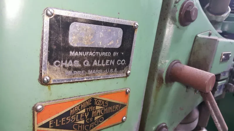 56" x 21" Allen 4 Station Drill Press