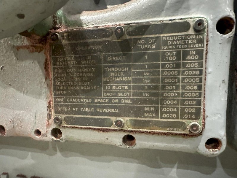 14&quot; x 72&quot; CINCINNATI ROLL CYLINDRICAL GRINDER: STOCK #22532