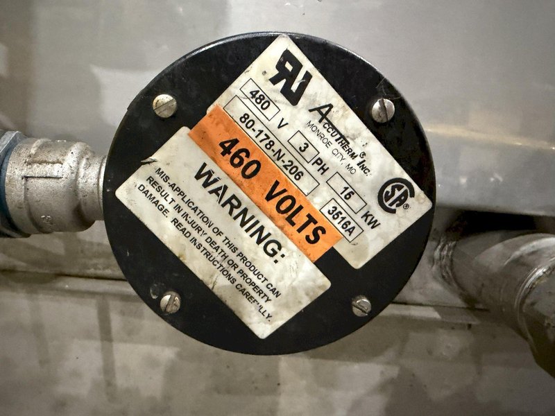 2018 JENFAB STAINLESS MODEL #LJ 19" ROTARY DRUM WASH / RINSE / DRAY PARTS WASHER SYSTEM: YOBRO #24681