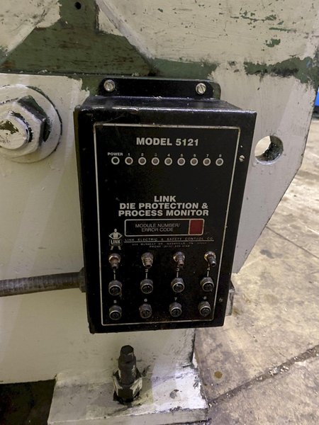 75 TON NIAGARA MODEL #E-75 GAP FRAME PRESS 6" STROKE: STOCK #15063