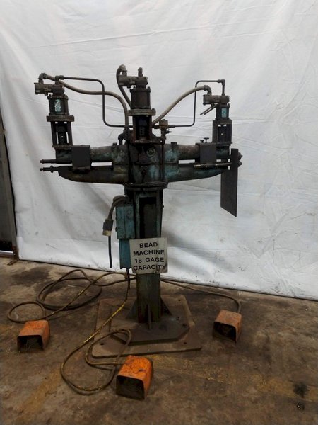 24 GAUGE DUAL HEAD LOCKFORMER BEADER: STOCK #12660