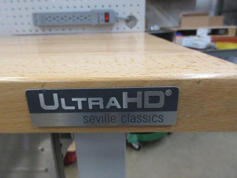 Portable Work Bench with Maple Top, Upper Shelf, Drawer, Work light- Auction Item