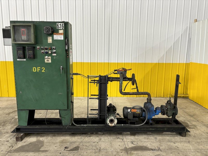 PARKER QUENCH / FILTRATION CONTROLS WITH POLARIS #S15-1G-35 HEAT EXCHANGER:S TOCK #21688