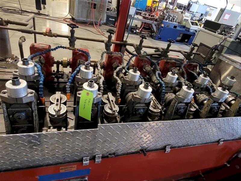 TUREK &amp; HELLER WU-11 RAFTED TUBULAR ENCAPSULATED CABLE TUBE MILL (UPGRADED 2022)